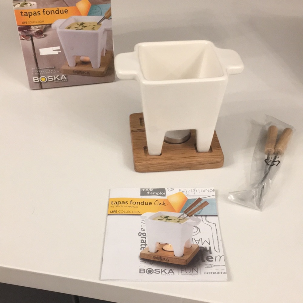 Mini fondue set
